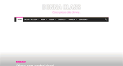 Desktop Screenshot of donnaclass.it